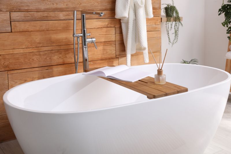 Workmanship detail for bathtub installation residential project